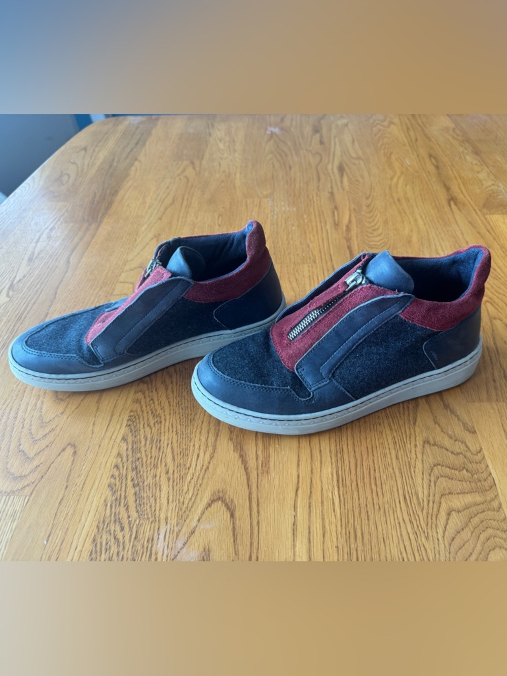 Earth Women's Zip-Front‎ Suede Sneakers